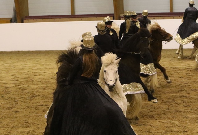 Glitter, glam och galet fina hästar. Foto: Ishestnews.se